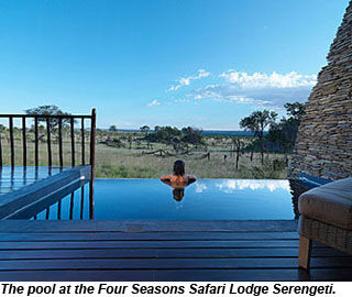 Four Seasons Safari Lodge Serengeti pool