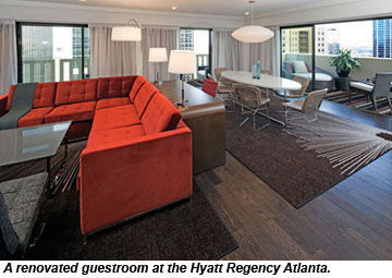 Hyatt Regency Atlanta Renovated Guestroom