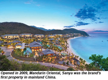 Mandorin Oriental, Sanya