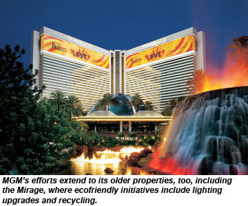 Mirage eco efforts