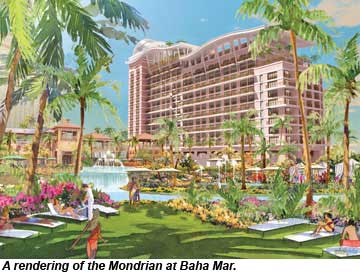 Baha Mar Mondrian rendering