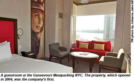 Gansevoort Meatpacking NYC room