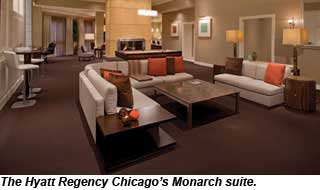 Hyatt Regency Chicago Monarch Suite