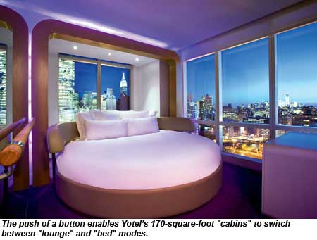 A Yotel cabin