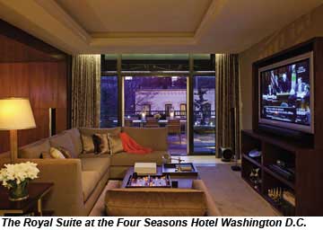 Royal Suite Four Seasons Washington DC