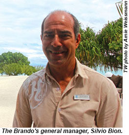 The Brando's general manager, Silvio Bion.