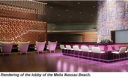 Melia Baha Mar lobby rendering
