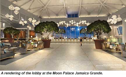 Moon Palace Jamaica lobby