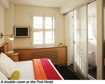 Pod Hotel double room