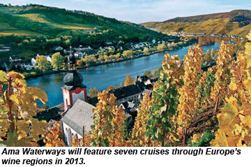 Ama Waterways wine cruises