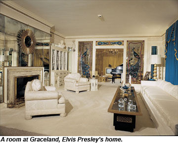 A room at Graceland