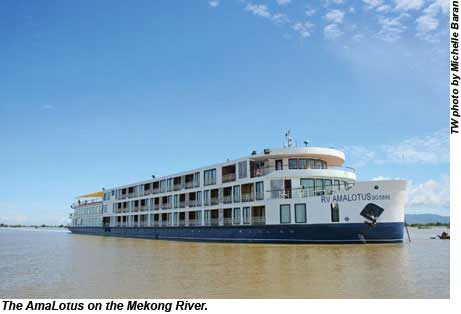 AmaLotus on the Mekong River