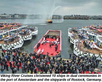 Viking River Cruises Longship Christenings