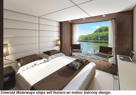 Emerald Waterways Indoor Balcony design