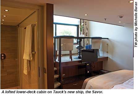 Tauck Savor loft cabin