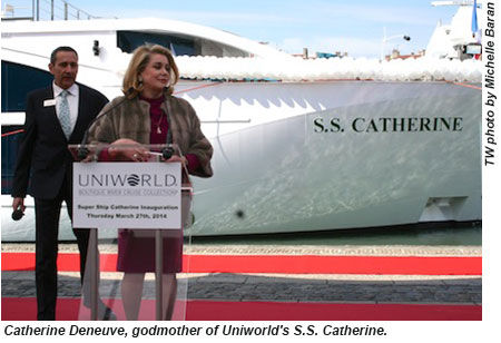 Catherine Deneuve godmother, SS Catherine