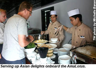 Food on the AmaLotus