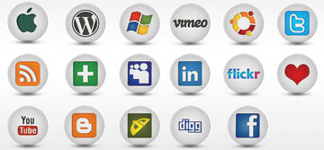 social media icons