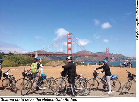 Golden Gate Bridge Biking