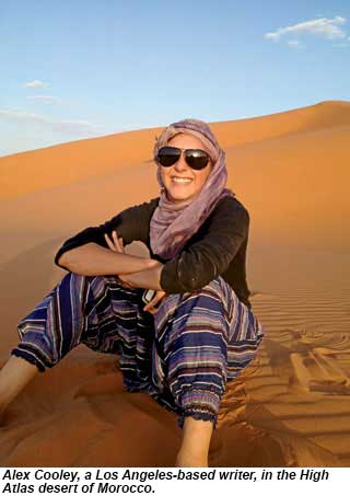 Alex Cooley in Morocco