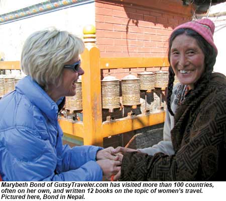 Marybeth Bond in Nepal