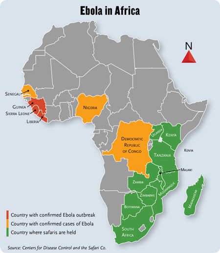 Ebola in Africa