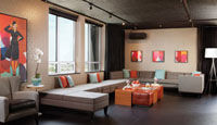 Mile High lounge at Custom Hotel
