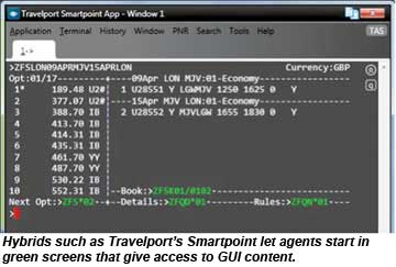 Travelport Smartpoint system