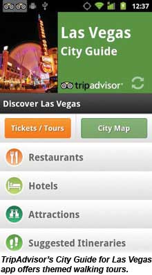 TripAdvisor Las Vegas City Guides App