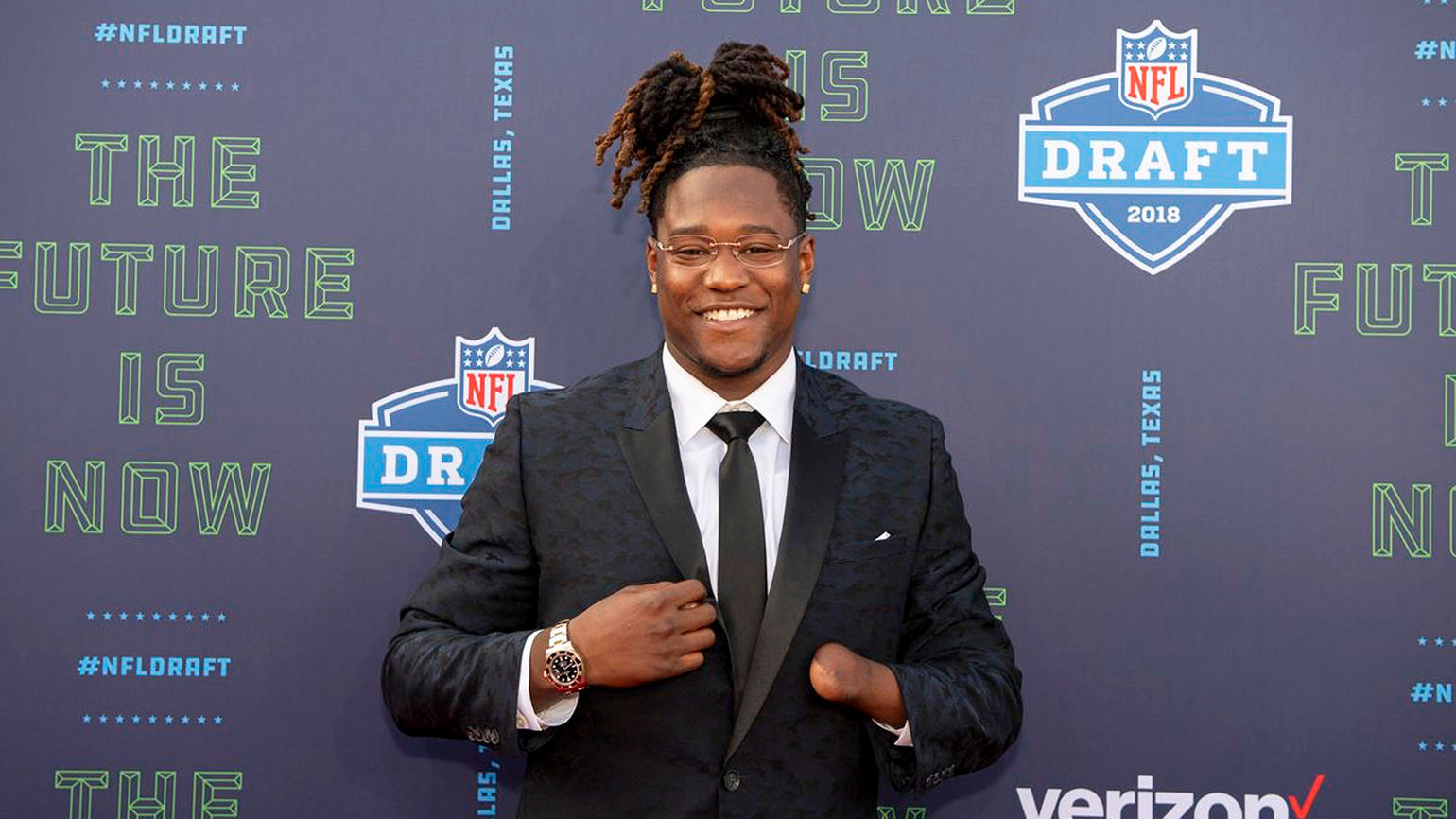 Margaritaville at Sea names NFL player Shaquem Griffin godfather of first cruise..