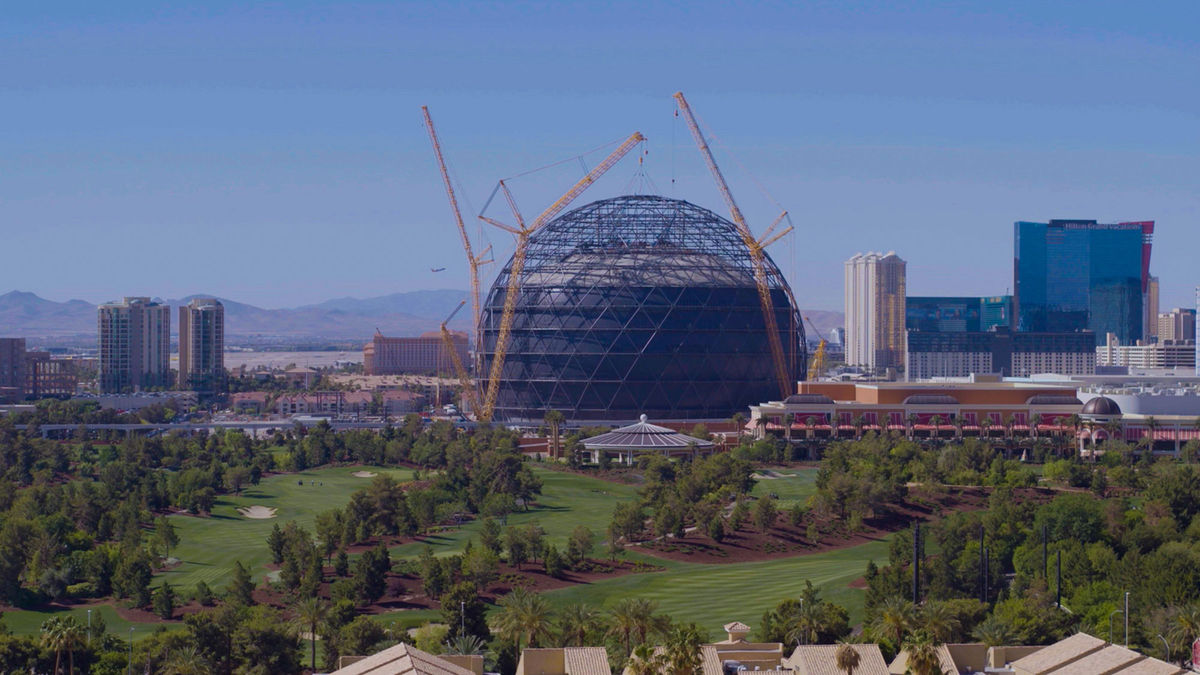 What else can the Las Vegas Sphere do?, The Strip