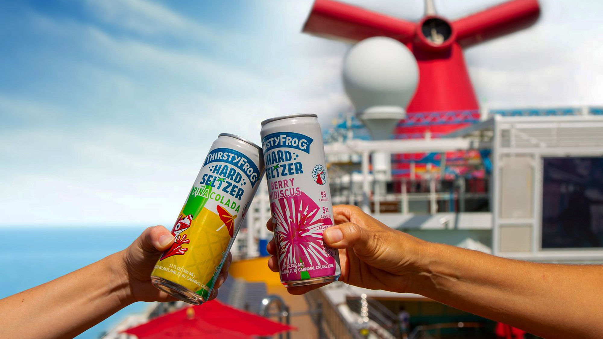 Carnival Cruise Line unveils its own brand of hard seltzer: Travel