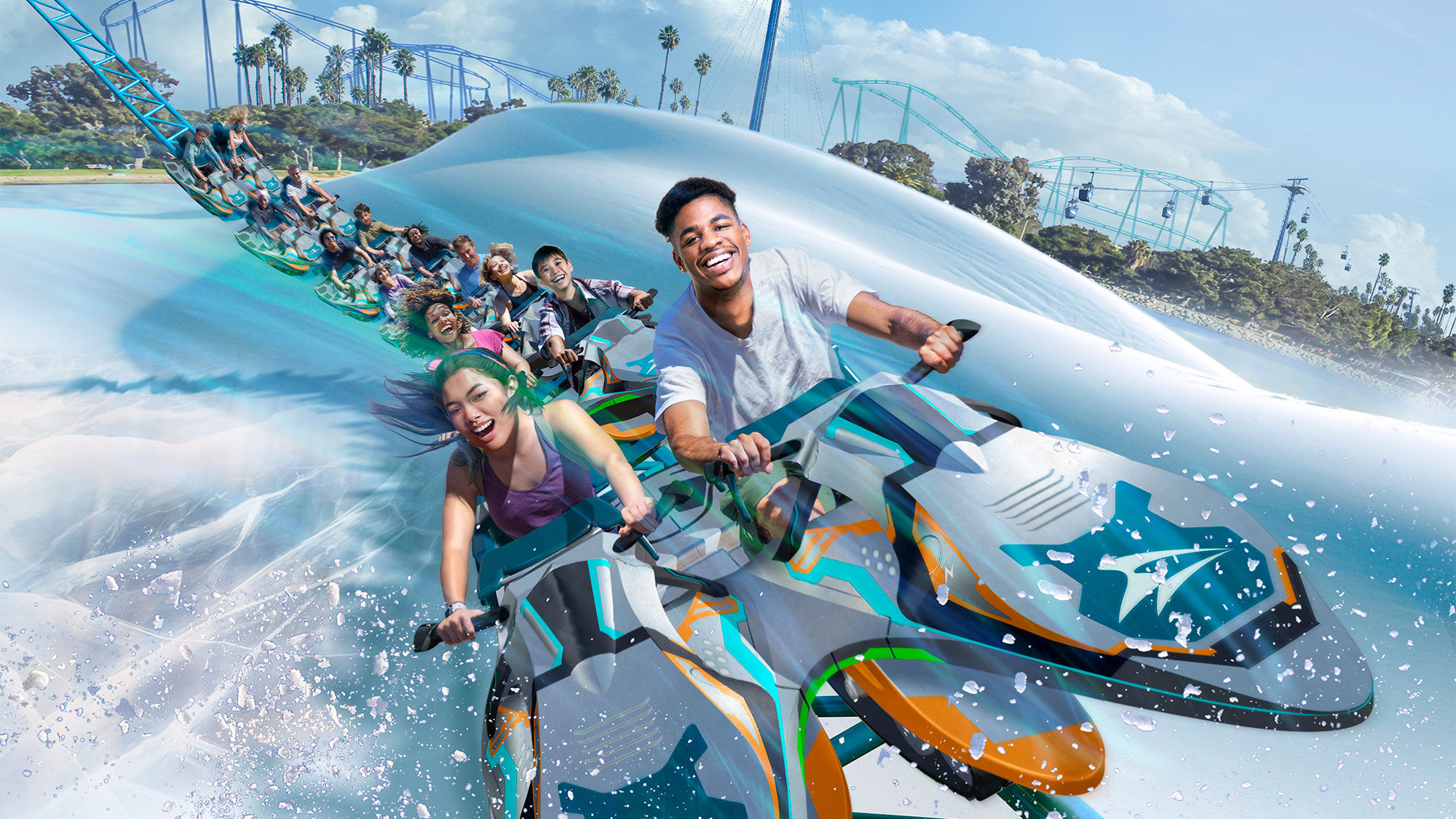 SeaWorld San Diego s latest coaster has climate change message