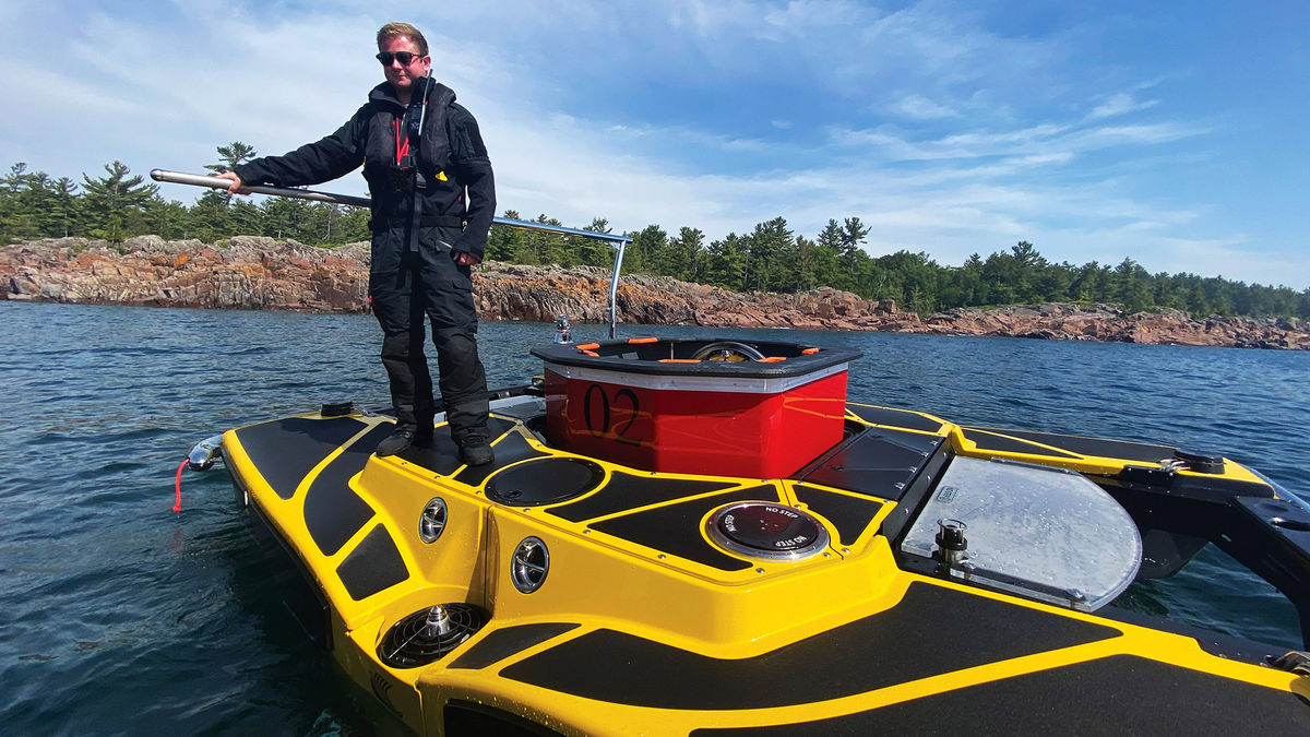 Great Lakes deep dive in Viking Octantis submarine: Travel Weekly