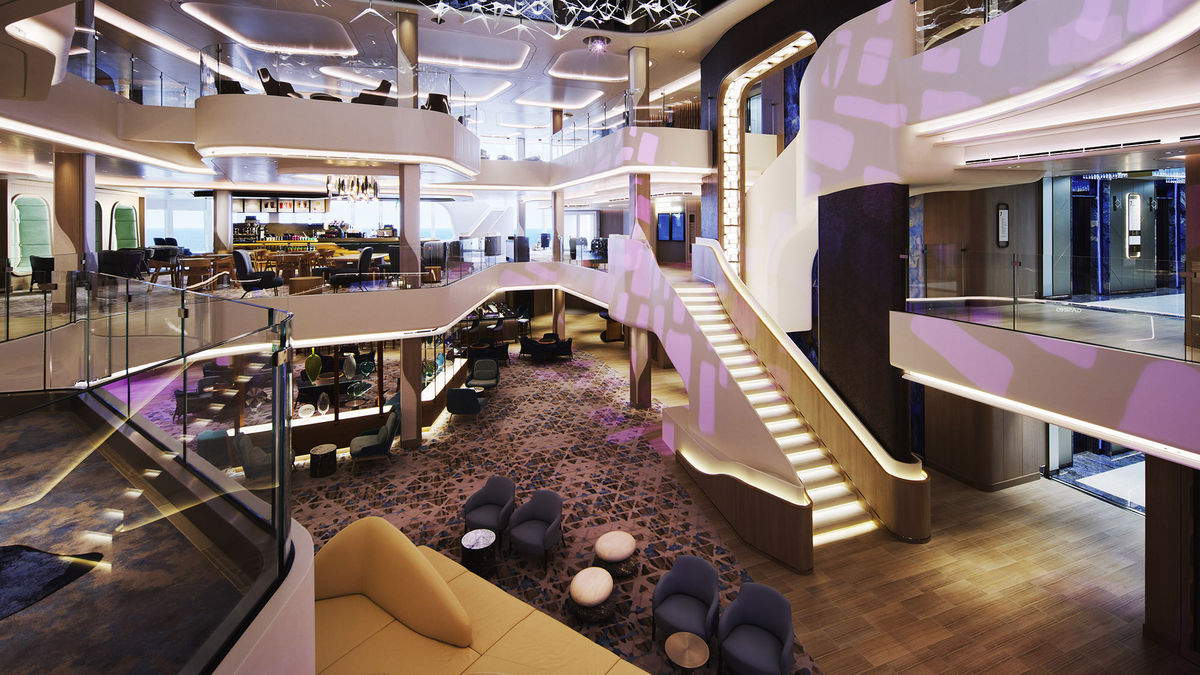 Norwegian Cruise Line had a specific ambience in mind for the Prima: Travel Week..