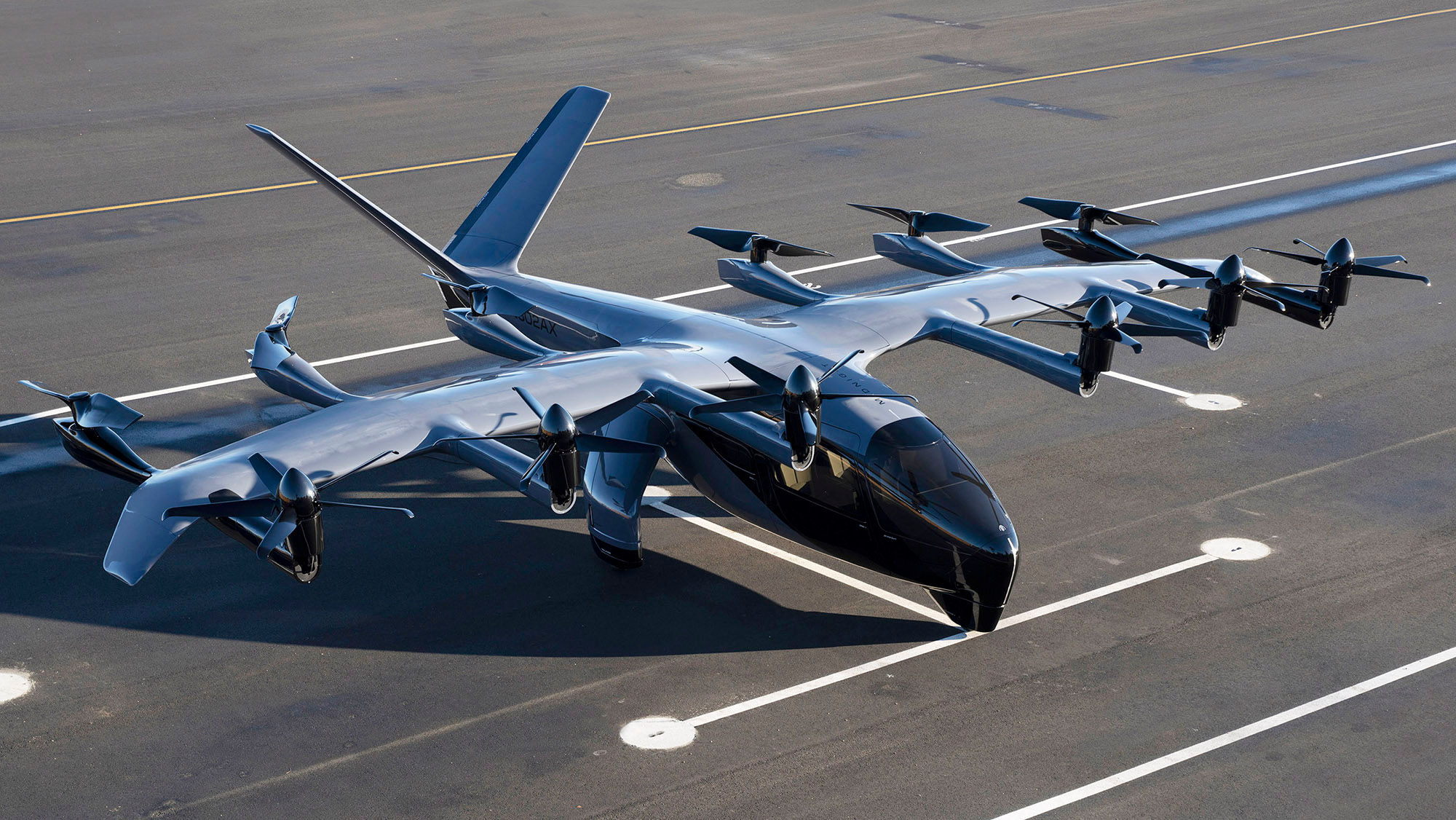 Archer unveils Midnight four seater electric vertical takeoff