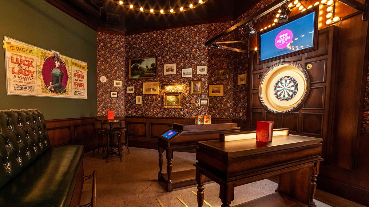 Darts with a high-tech touch at Flight Club Las Vegas: Travel Weekly