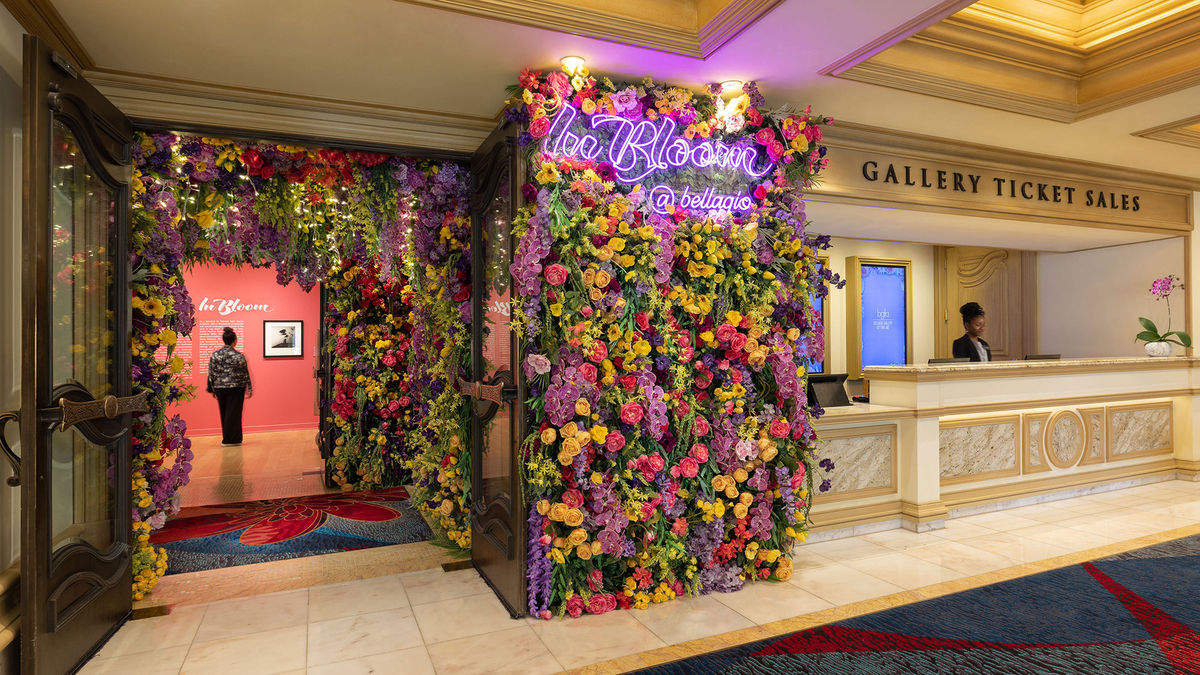 Spring is in the air, and on the walls, at the Bellagio art