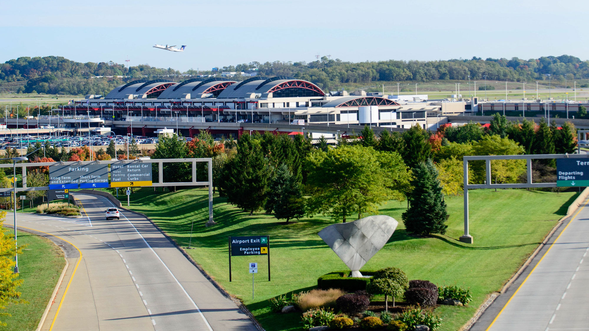 Pittsburgh's airport is looking into producing sustainable