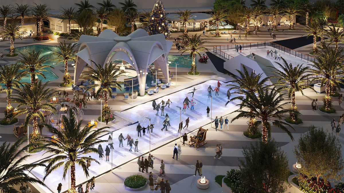 Fontainebleau Ice Rink and Resort in Las Vegas Opening Soon: Travel Weekly