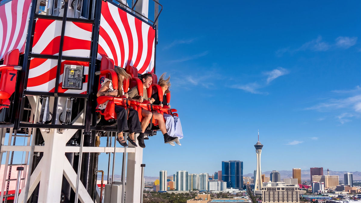 Eye Dropper, a different kind of thrill ride, debuts at Area15 in Vegas