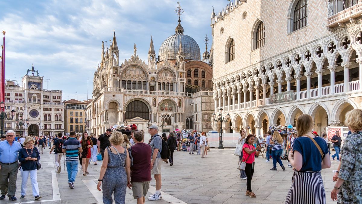 Many tourists find they. Venice Tourist