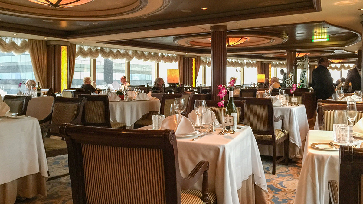 Dispatch, Queen Victoria Living the good life in the Queen's Grill