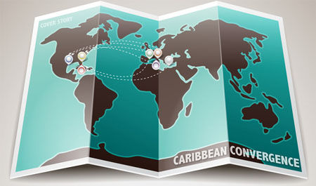 Caribbean Convergence Map