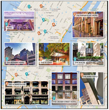 New York Whimsy Map