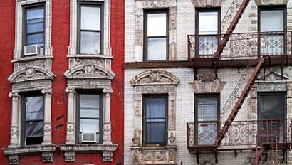NYC apartment building