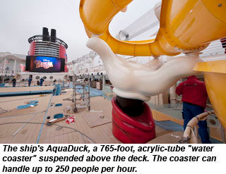 AquaDuck on the Disney Dream