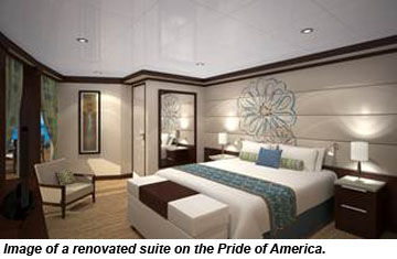 Pride America renovated suite