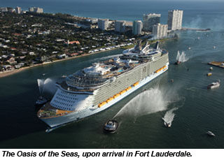 Oasis of the Seas in Fort Lauderdale