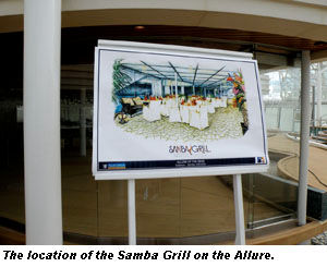 Samba Grill on Allure of the Seas